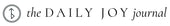 The Daily Joy Journal